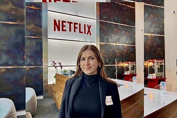 Një shqiptare pjesë e Netflix, inxhinierie e software Çamërie Mazreku